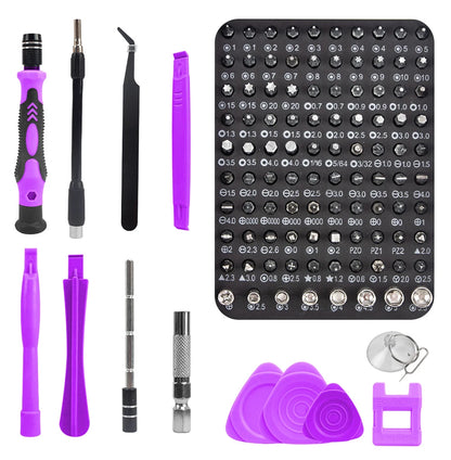 Set Cacciaviti Di Precisione 115 In 1 Magnetici Per Riparazioni Laptop MacBook Smartphone