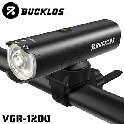 Faro Per Bici Ricaricabile In Alluminio 4500mAh Ip66 Impermeabile 1200 1500 Lumen