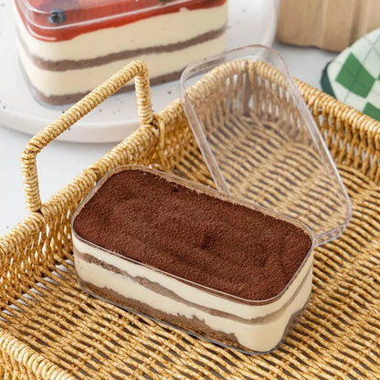 Scatole Trasparenti In PP Con Coperchio Per Conservare Biscotti E Snack Confezioni Per Prodotti Da Forno
