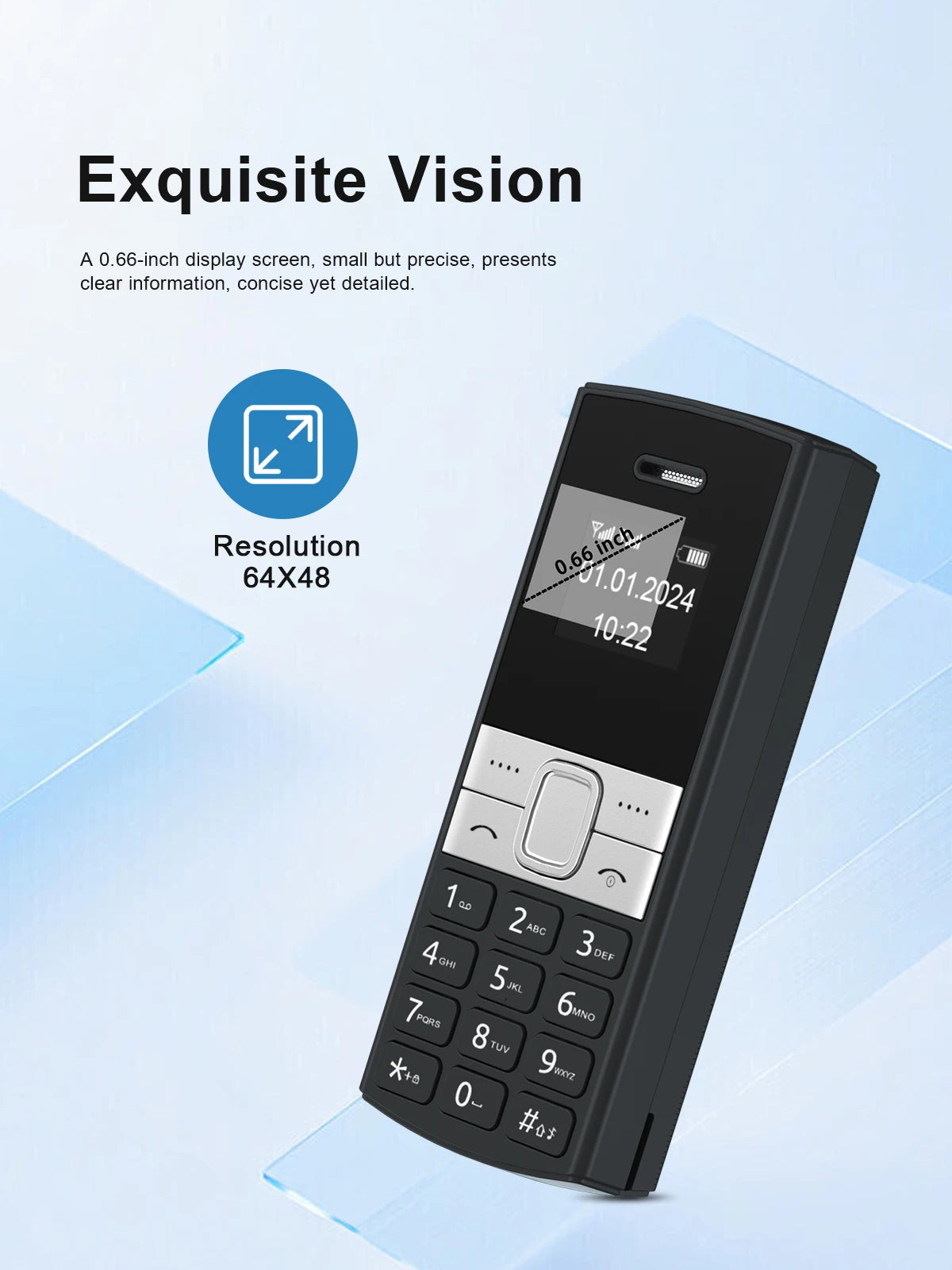 Servo BM150 Telefono Cellulare Mini Due Sim Registrazione Automatica Chiamate Blocco Lista Nera