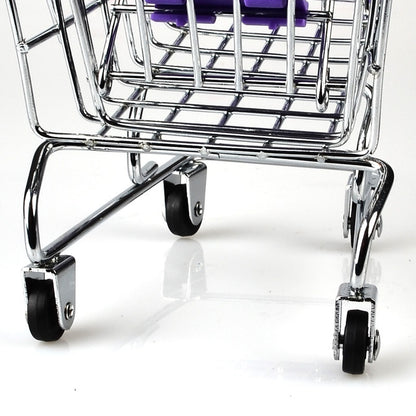 Carrello Della Spesa In Miniatura Per Scrivania Decorazione Casa Gioco Per Bambini