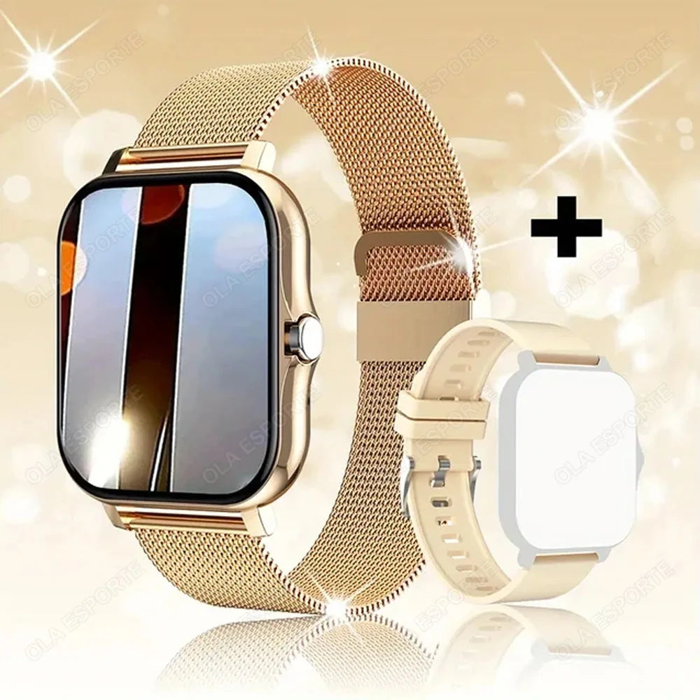 Smartwatch Da 1,83 Pollici Con Touchscreen Completo Per Fitness E Chiamate Bluetooth