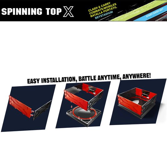 Arena Da Battaglia Bey Stadium Booster Beyblade In Metallo Per Giochi Di Lotta Regalo Natalizio