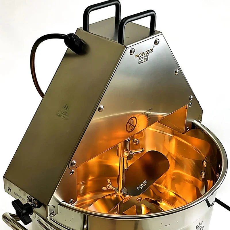 Macchina Multifunzione Per Alimenti Con Mescolatore Integrato 10L 50W 220V Friggere E Mescolare