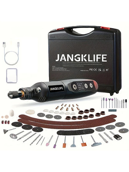 Kit Utensili Rotanti Usb Per Incisione Legno Gioielli Metallo Vetro Fai Da Te Precisione