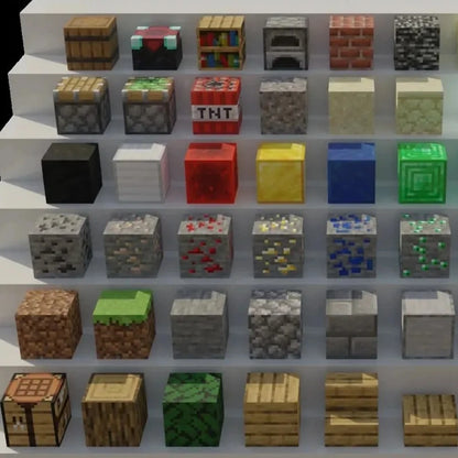 Vendita calda disponibile 300+ stili Minecrafte blocchi magnetici mattoni da costruzione MC bambini fai da te 2x2CM blocchi magnetici a 6 facce minifigure