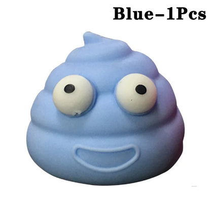 1-10PCS Giocattoli per ridurre lo stress Palline sparse Gadget per ridurre lo stress Palla appiccicosa Cacca Giocattoli peculici Giocattoli per ridurre lo stress