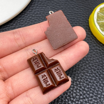Set Da 10 Ciondoli In Resina A Forma Di Chicchi Di Caffè E Tazze Per Gioielli Fai Da Te