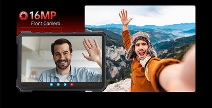 Tablet Android Cubot Tab Kingkong S 10,1 pollici, Batteria 15300 mAh, 6 Gb Ram, 256 Gb Storage, Fotocamera 48 Mp