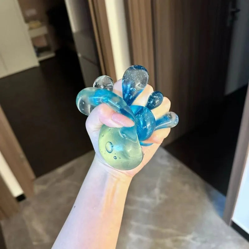 Squishy Antistress Cubetti di Ghiaccio a Rimbalzo Lento per Rilassamento Sensoriale Autismo ADHD Regalo Bomboniere