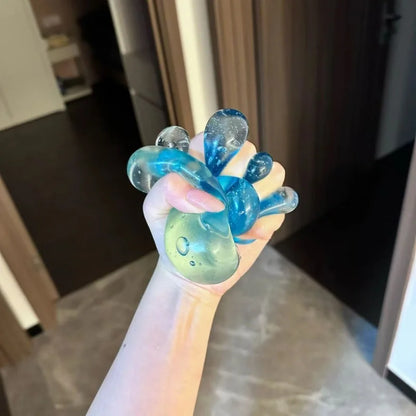 Squishy Antistress Cubetti di Ghiaccio a Rimbalzo Lento per Rilassamento Sensoriale Autismo ADHD Regalo Bomboniere
