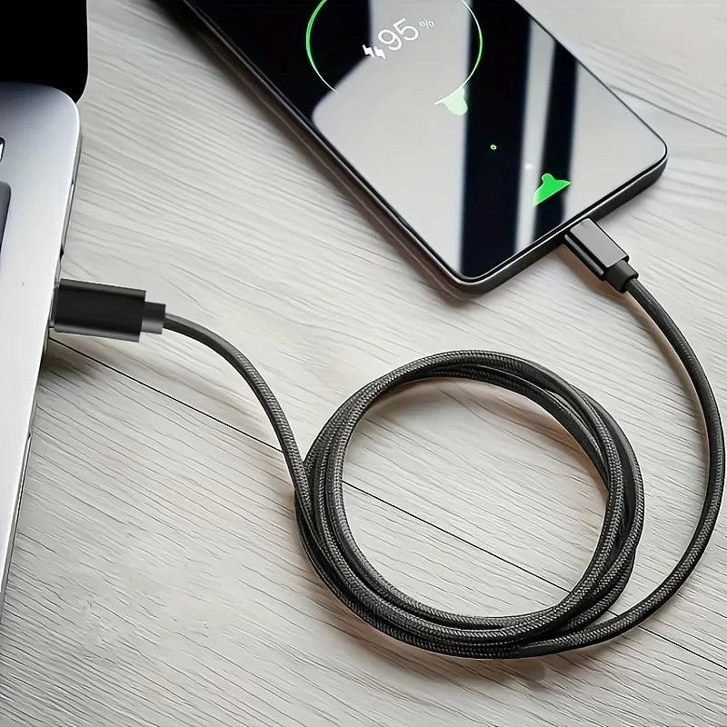 Cavo di ricarica rapida 60W da USB-C a USB-C 1M 2M 3M, cavo dati PD per iPhone 15 16 17 Pro Max, Xiaomi, Samsung, Huawei
