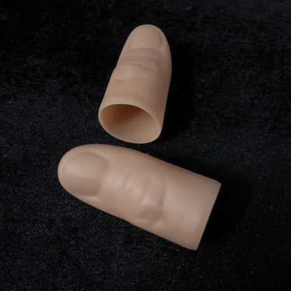 5 Pezzi Punta Del Pollice in Pet Per Trucchi Di Magia Close Up Accessorio Mentalismo