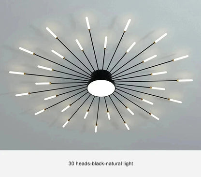 Lampada Da Soffitto Led A Forma Di Fiore Per Soggiorno E Camera Da Letto, Luce Moderna Sala Da Pranzo