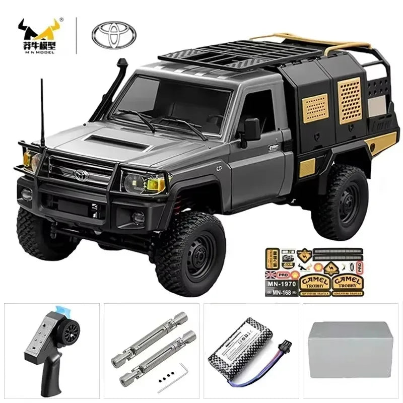 MN82S MN82 Toyota Rc 4x4 Rc CAR 2.4g 1/12 Full Scale Off-road telecomando RC Crawler CAR ragazzo telecomando auto giocattolo regalo