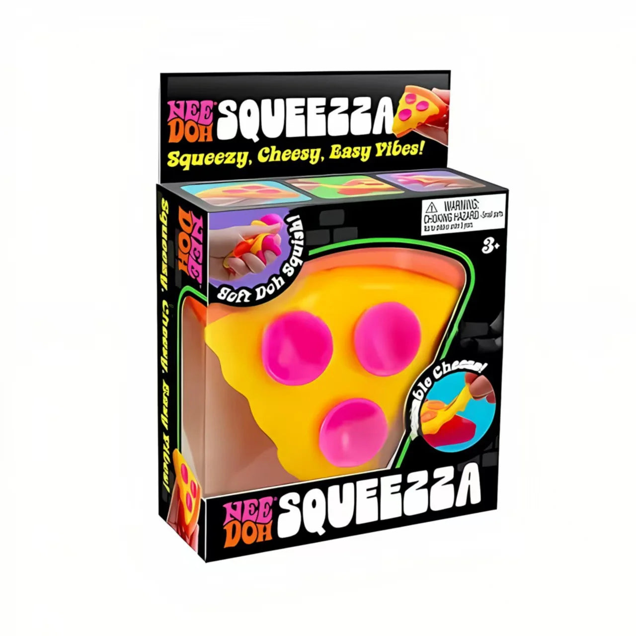 Schylling Nee Doh Nice-Sicle Cubo Sensoriale, Giocattolo Morbido Antistress, Ideale per Ansia e Concentrazione