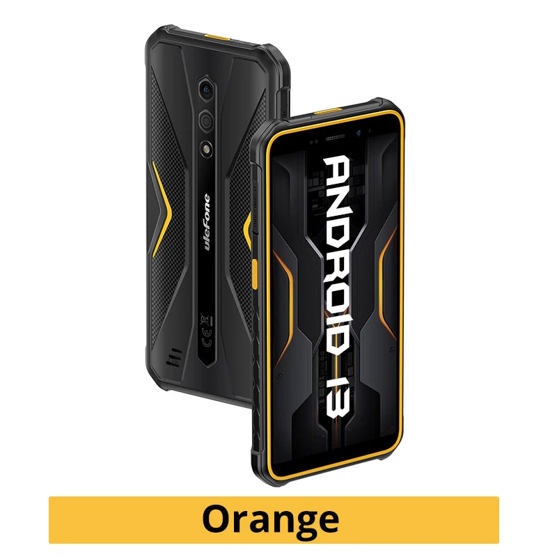 Ulefone Armor X12 Pro,Android 13, fino a 8GB + 64GB ,4860mAh,13MP 5.45 "4G NFC, versione globale, doppio 4G VoLTE,3 Slot per schede