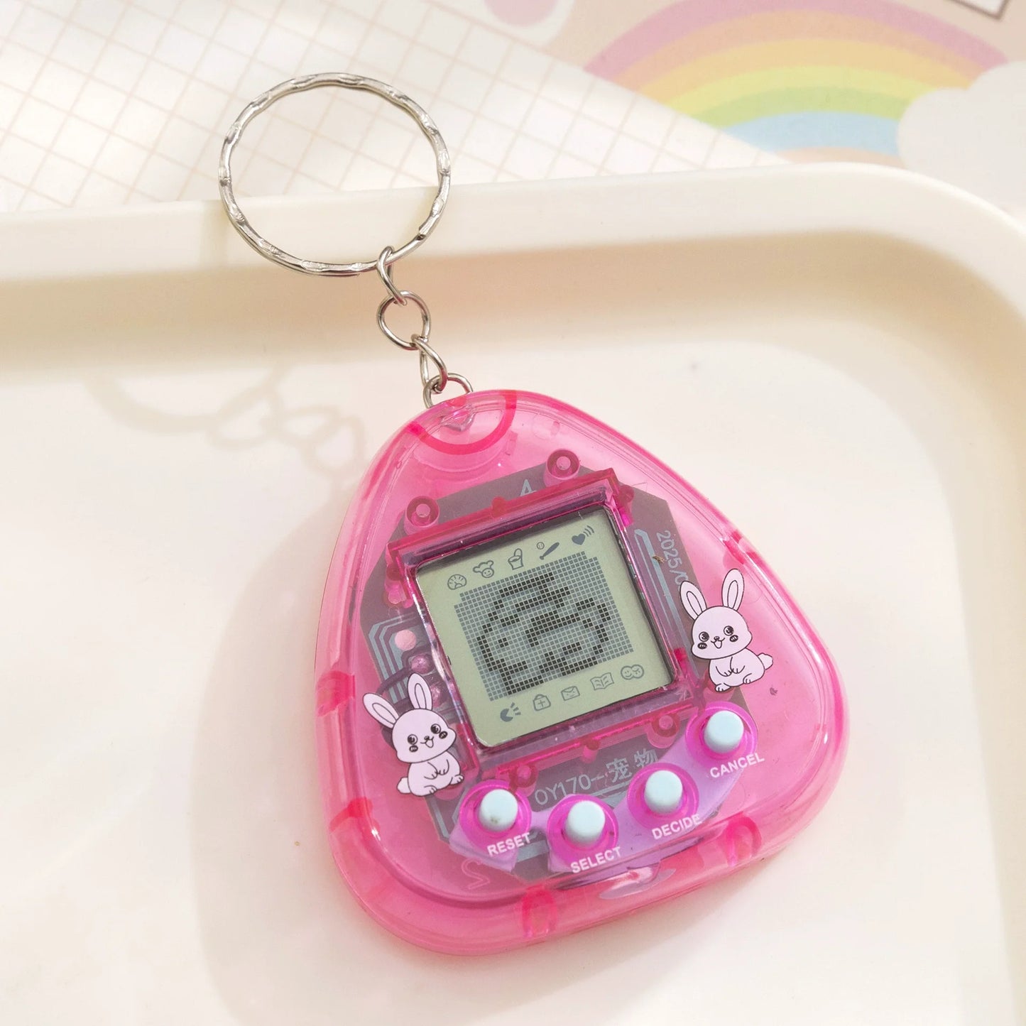 1PC Animali Elettronici Trasparenti Nostalgici 168 Animali Domestici In Uno Virtuale Cyber Digitale Nostalgico Giocattoli Divertenti Pixel Gioco Divertente