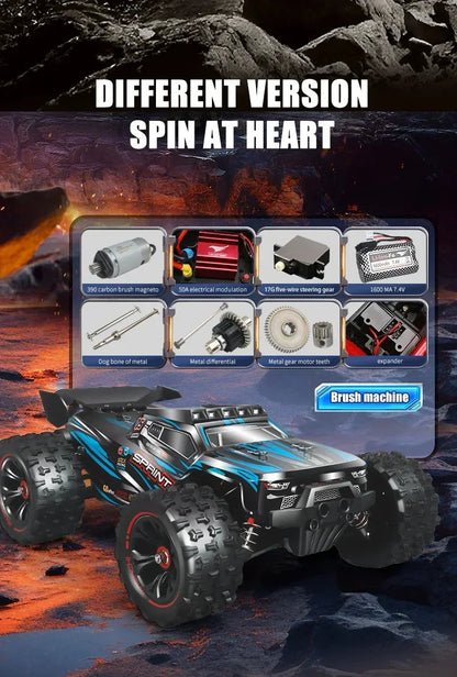 9522PRO 85KM/H Auto RC ad alta velocità Brushless a quattro ruote motrici Off-road Drift 1:16 Auto da corsa professionale 9522 50KM/H Giocattolo per ragazzi