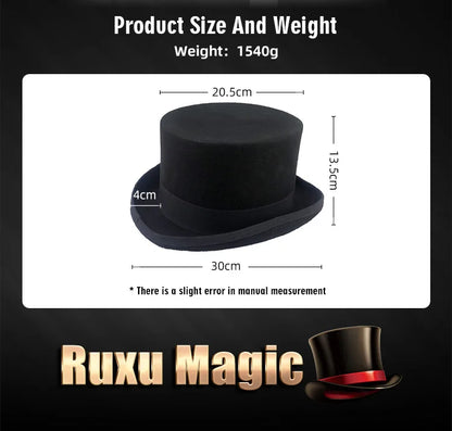 Kit Magia Professionale Colomba Che Appare Dal Cappello Con Canna Di Seta Carte Scomparse Puntelli Illusione Telecomando