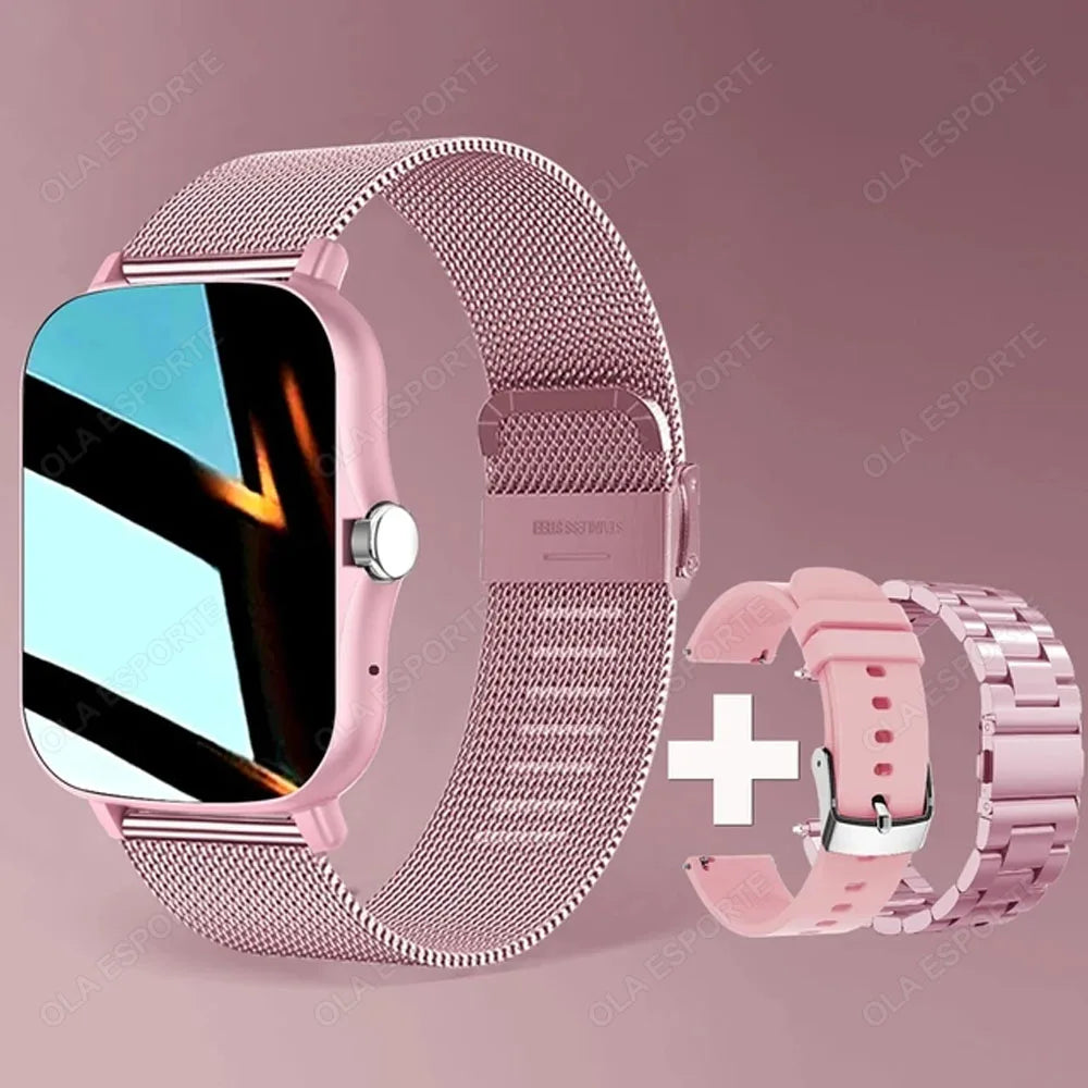 Smartwatch Da 1,83 Pollici Con Touchscreen Completo Per Fitness E Chiamate Bluetooth
