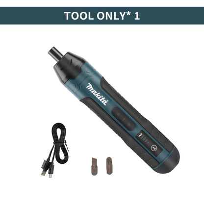 Cacciavite Elettrico Makita A Batteria Regolabile 1300 mAh Strumento Multifunzionale USB Per Smontaggio E Manutenzione