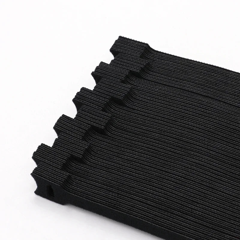 Fascette per cavi rilasciabili Organizzatore di cavi Nero 15 20 25 30 cm Cinghie ad anello con gancio in nylon Avvolgere Zip Bundle Fasciatura Fascetta Fissaggio in plastica