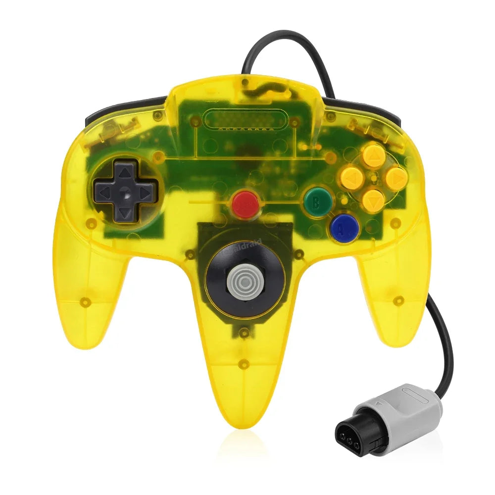 Gamepad cablato a 8 colori per console N64 Joypad Control per N64 Joystick classico Console di gioco retrò Accessori per gamepad