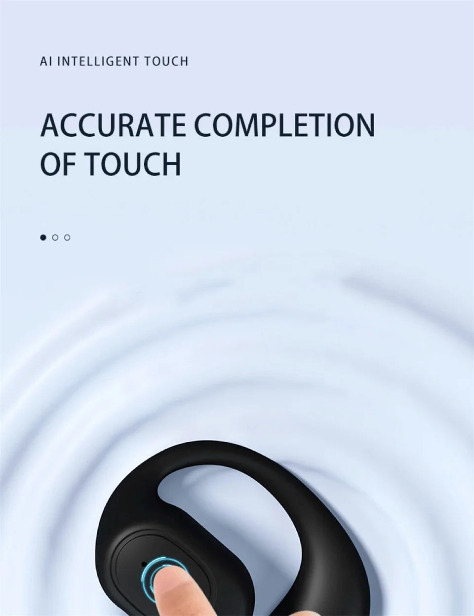 Auricolari Bluetooth Cuffie Wireless con Microfono Integrato Cancellazione Attiva del Rumore Vivavoce Impermeabili