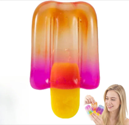 Squishy a Forma di Gelato: Giocattolo Antistress a Lenta Risalita, Decorazione Estetica per Dessert, Gadget per Feste, Novità