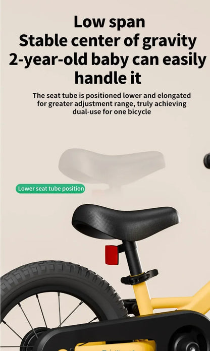 Bici Equilibrio Bambini 2 In 1 Età 2 6 Anni Telaio Alluminio Ruote Da 12 Pollici