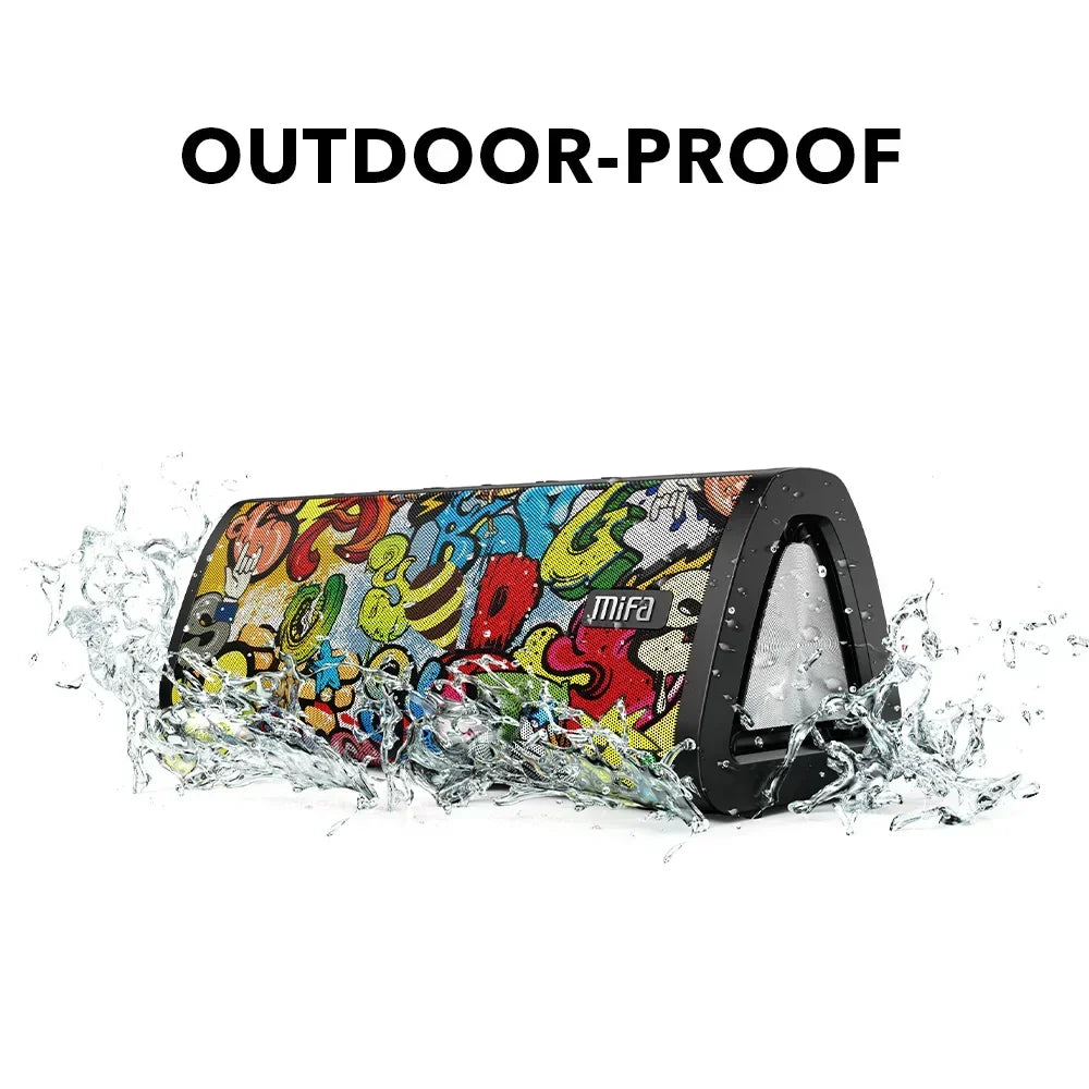 Mifa A10 Plus Altoparlante Bluetooth 20 W, Suono Stereo 360, Impermeabile IPX7, Bluetooth 5.0, 24 Ore Di Riproduzione