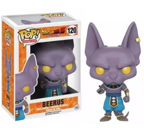 FUNKO POP Dragon Ball 156 10 Vegeta 09 14 Goku PICCOLO 11 FRIEZA 47 BEERUS 120 PANTALONI # 107 MAJIN BUU # 111 Giocattolo con figura in vinile in PVC