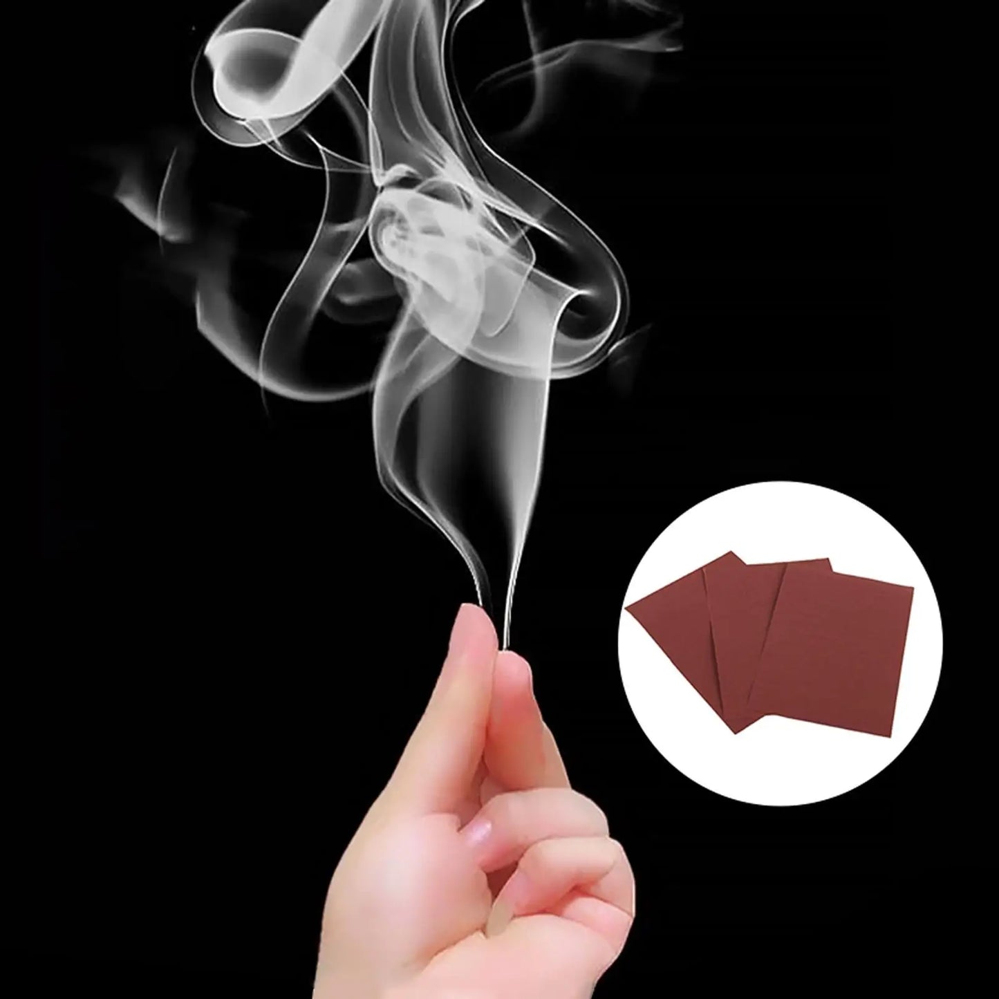 Carta Magica Chimica Set Da 5 O 10 Pezzi Per Trucco Fumo Close Up Scena Pro Fantasia