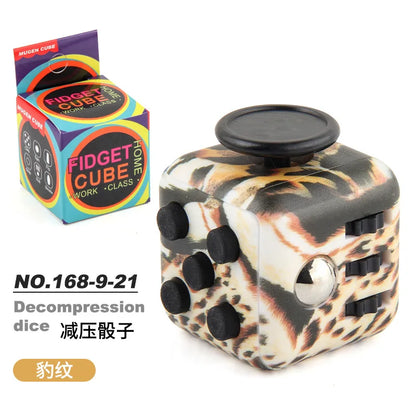 Dadi Di Decompressione Fidget Monocolore Per Sollievo Dallo Stress Rilascio Ansia Adulti E Bambini