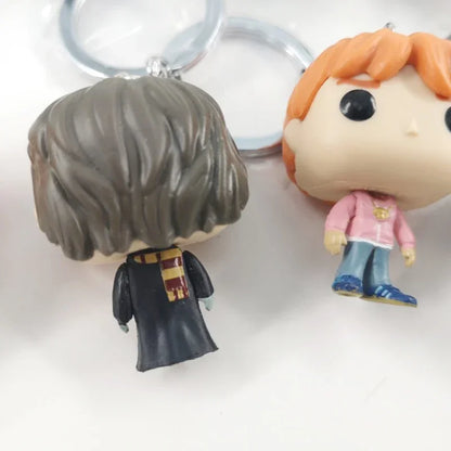 Portachiavi Harry Potter Pocket Pop Con Hermione Granger Ron Weasley Dumbledore Snape Voldemort
