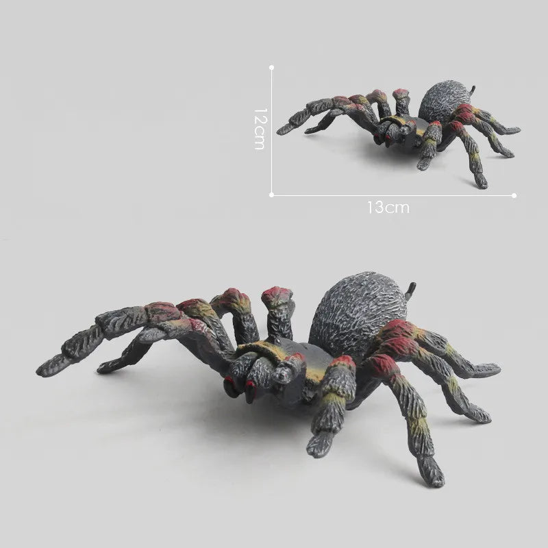 Ragno Finto 10 Cm Modello Realistico Per Scherzi Halloween Giocattolo Divertente Bambini