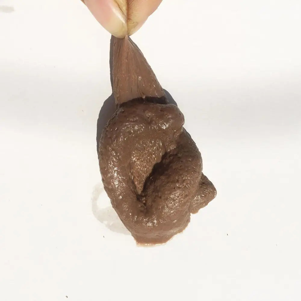 Giocattolo Realistico A Forma Di Cacca Per Adulti, Umoristico E Sicuro, Diametro 4 Cm Spessore 1,5 Cm