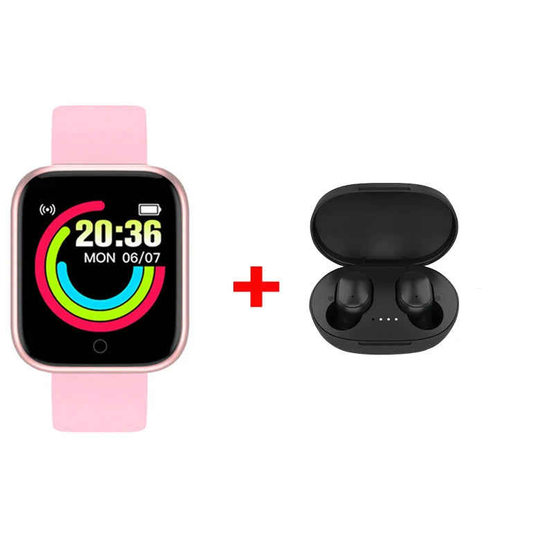 Smart Watch D20 Sport Fitness Bracciale sportivo Monitor del sonno Orologi digitali Smartwatch per uomo Donna Orologio da polso Y68 A6s Regalo