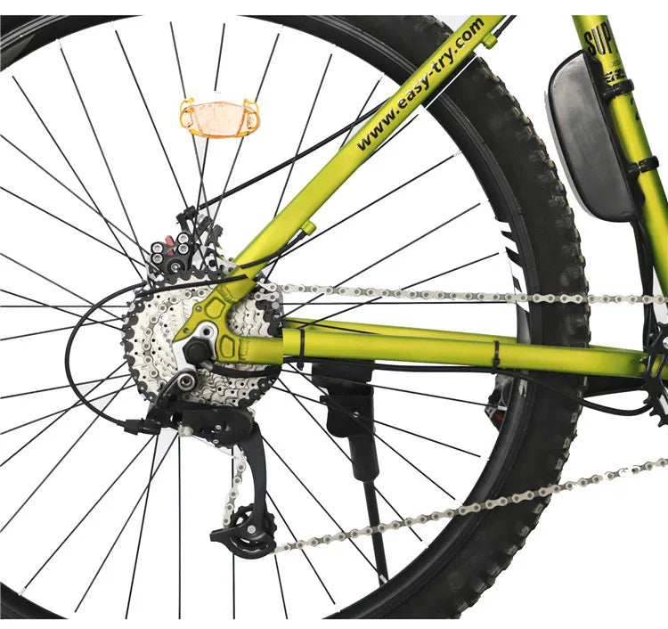 Bicicletta Elettrica Da Montagna 26 Pollici Motore Posteriore 750W 48V Batteria Integrata