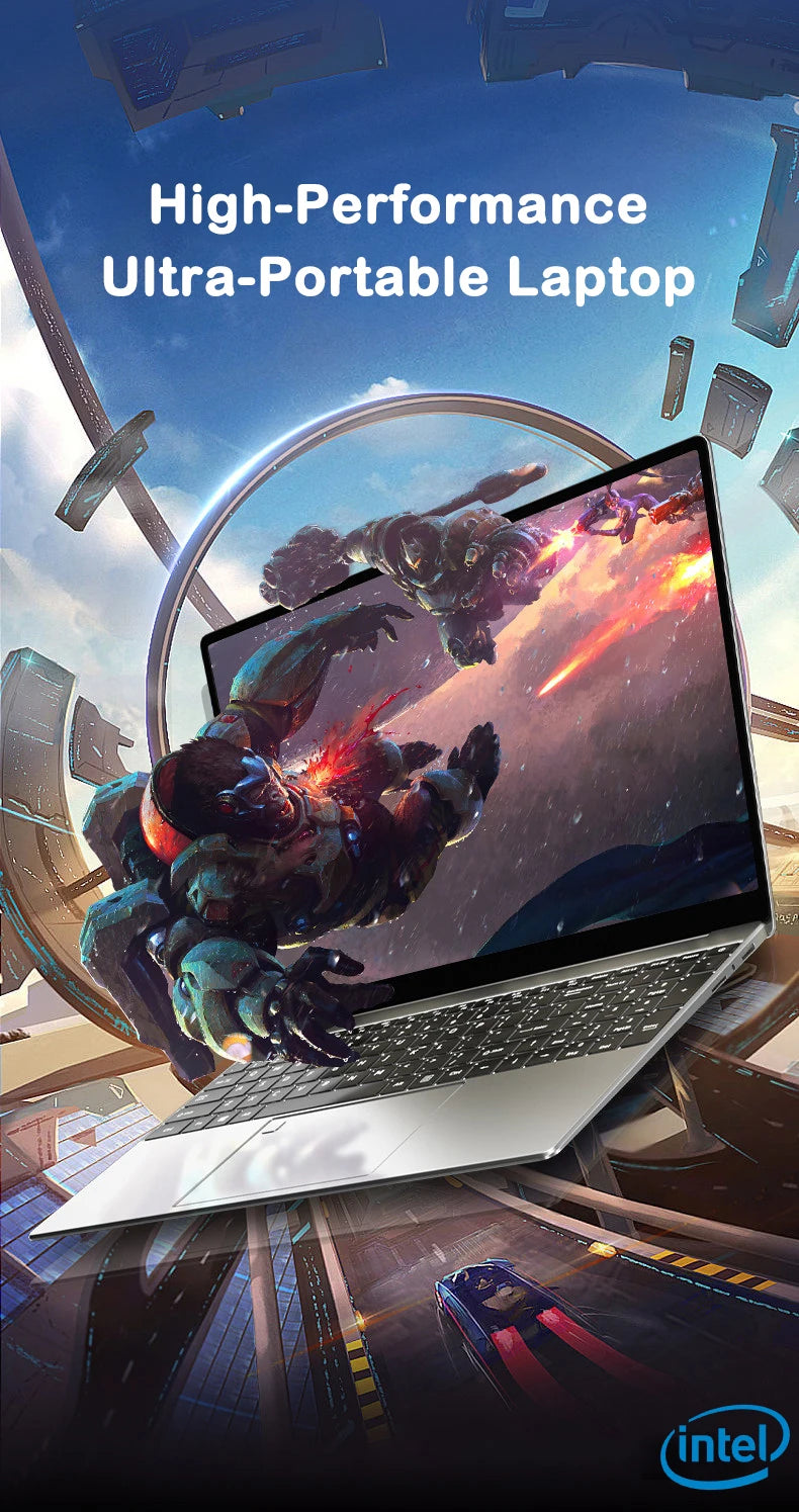 LENO NUOVO Laptop da 15.6 pollici Intel Core i9-9900 32GB 2TB Windows 11 Computer da gioco PC Gamer per ufficio Notebook ultra sottile 1920*1080 HD