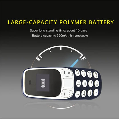 Telefono Mini Portatile L8star BM10 Doppia SIM Lettore MP3 FM Sbloccato Con Funzione Cambio Voce