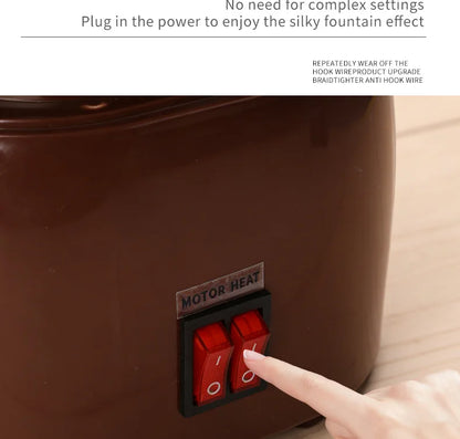 Fontana Di Cioccolato Elettrica Portatile A 5 Livelli In Acciaio Inox Per Feste In Casa