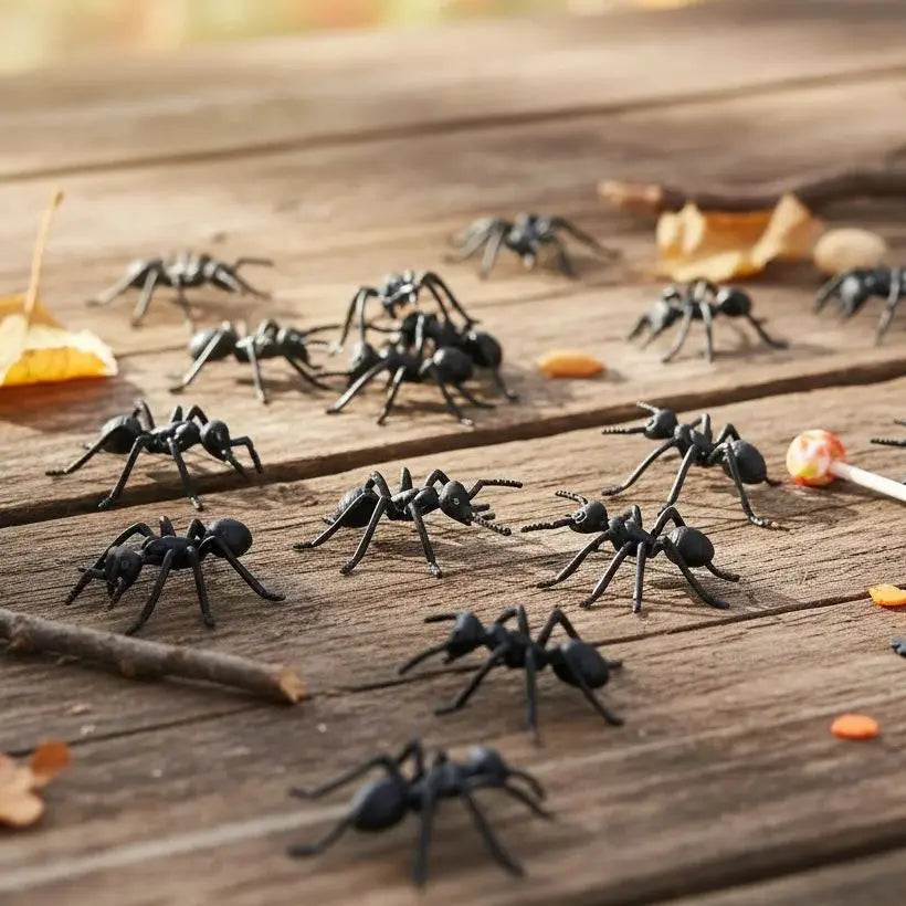 Formiche Finte Realistiche In Plastica Modello Decorazione Halloween Per Giardino E Scrivania