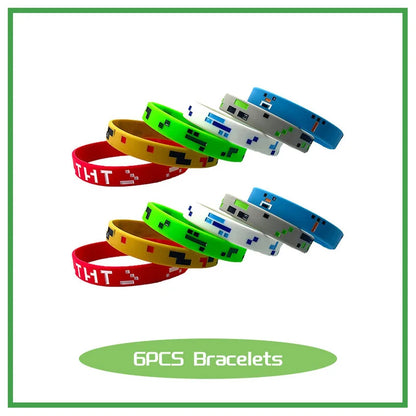Decorazioni per feste di compleanno Stoviglie per ragazzi Piatto di carta Tazza Tovagliolo Tovaglia Bracciale Bandiera Borsa regalo Forniture per feste di compleanno per bambini