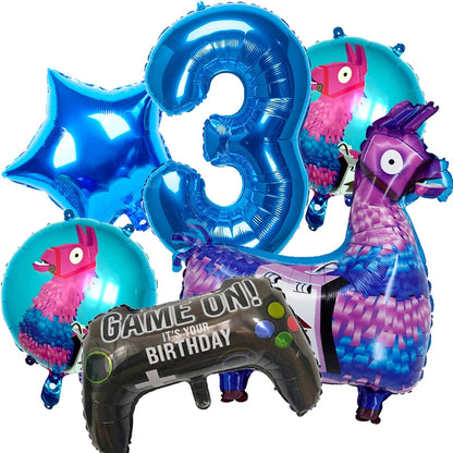 Decorazioni Festa Bambini Tema Alpaca Lama Cartoon Piatti e Tovaglie Set Per Feste
