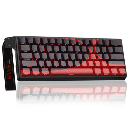 Tastiera Meccanica Gaming AULA WIN60 HE Pro MAX Cablata con Switch Magnetici a Effetto Hall, RT Regolabile, Hot-Swap, 8000Hz per Esport