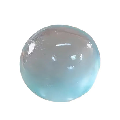 Giocattolo Squishy di maltosio blu Simpatico Mochi Antistress Giocattolo Fidget Morbido Simulato Bule Palla Trasparente Giocattolo di decompressione a rimbalzo rapido