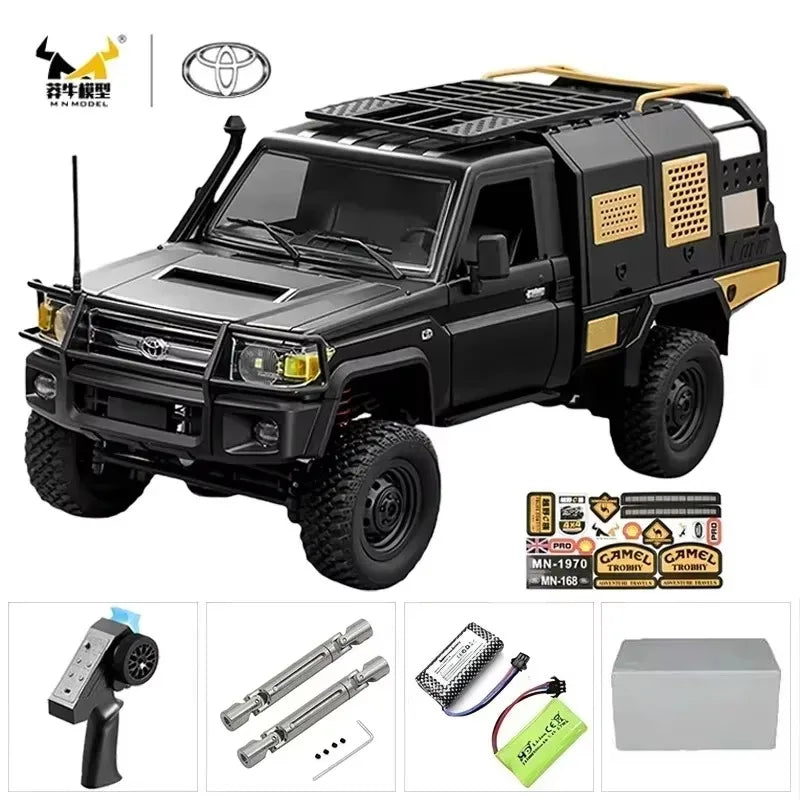 MN82S MN82 Toyota Rc 4x4 Rc CAR 2.4g 1/12 Full Scale Off-road telecomando RC Crawler CAR ragazzo telecomando auto giocattolo regalo