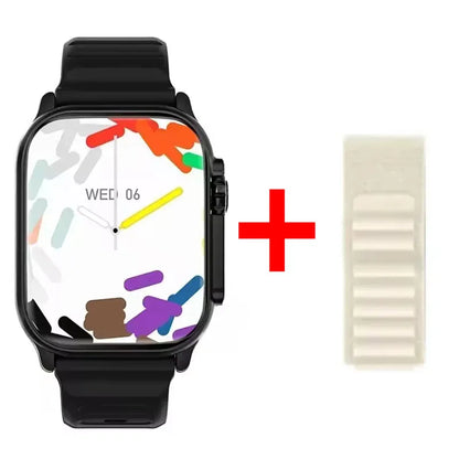 Nuovo Smartwatch 2026 Watch 10 Ultra 49mm con NFC, GPS, Chiamate Bluetooth, Musica BT, Giochi e Ricarica Wireless per Uomo e Donna